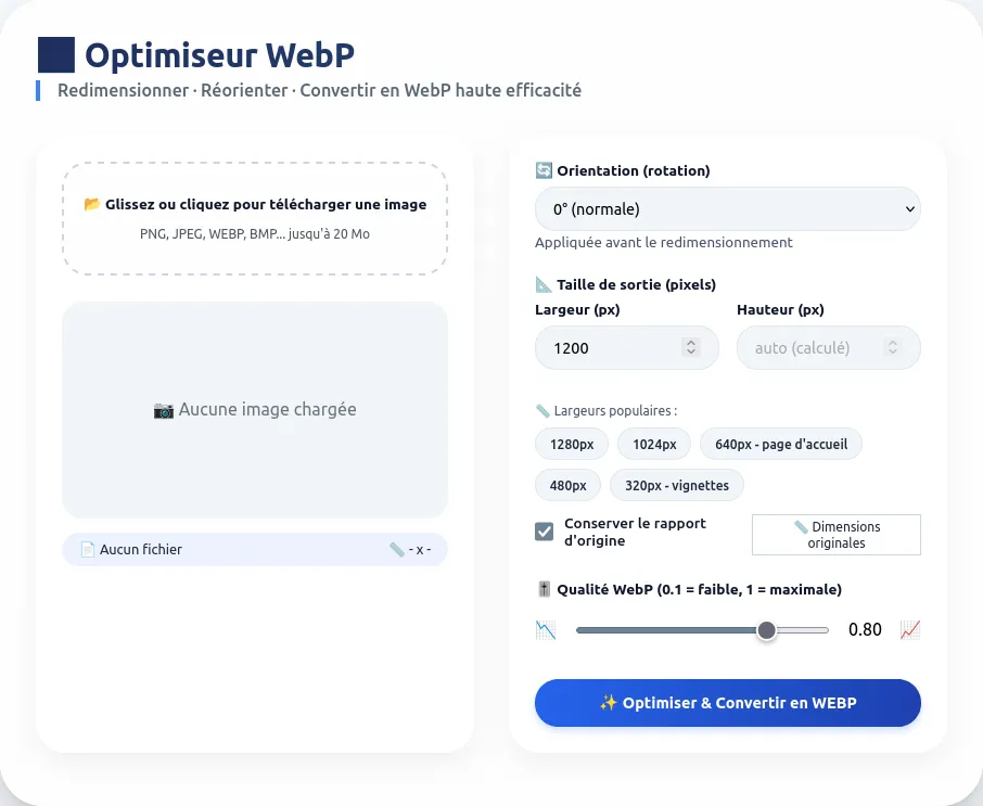 Page optimisation image